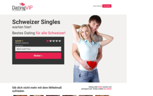 Swiss Dating VIP Swiss Dating VIP Homepage Image